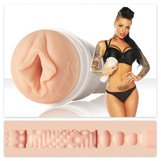 Мастурбатор-фонарик по слепку порномодели Fleshlight Signature Christy Mack Attack