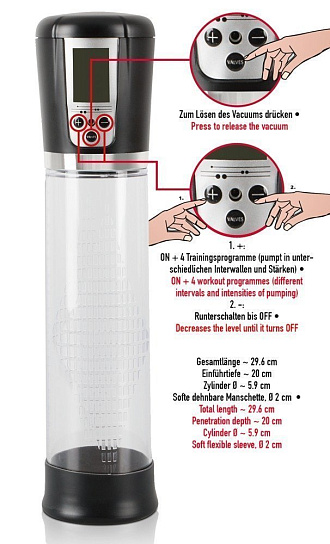 Вакуумная помпа для члена ORION, 20 см