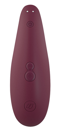 Стимулятор клитора с вакуумно-волновым воздействием Womanizer Classic 2, бордовый