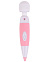 Вибромассажёр Pixey Wand Mini с силиконовой головкой, розовый