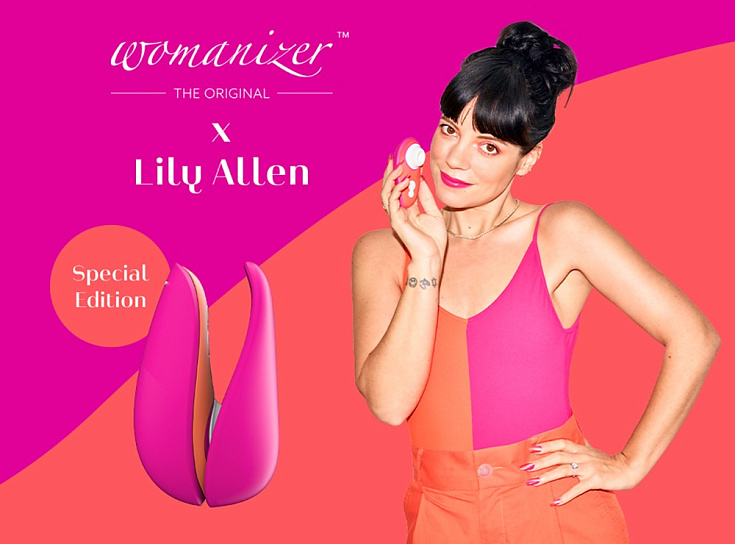 Клиторальный стимулятор Womanizer Liberty Lily Allen