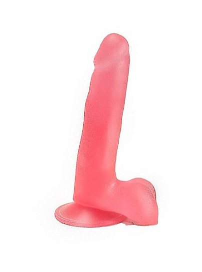 Гелевый анальный фаллоимитатор на присоске, Love Toy 16,5 см