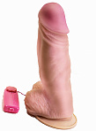 Фаллоимитатор гигант для фистинга с выносным блоком LoveToy 19,5 см