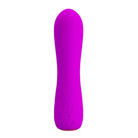 Силиконовый мини вибратор PrettyLove Beau