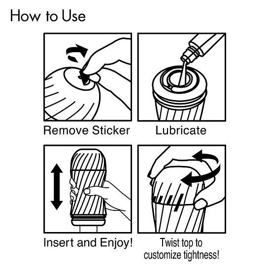 Мастурбатор Tenga Air-Tech Twist Tickle