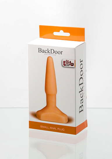 Анальный стимулятор-пробка Small Anal Plug, телесный