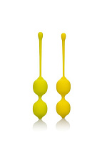 Набор двойных вагинальных шариков в виде лимонов Kegel Training Set Lemon
