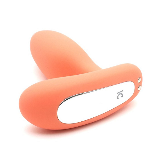 Массажер простаты с вибрацией и пультом KisToy Gordon, оранжевый