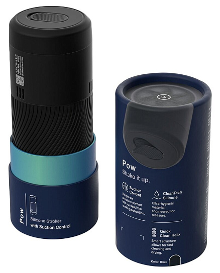 Мастурбатор с контролем давления ARCwave Pow, черный