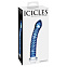 Стеклянный стимулятор Icicles No. 29, синий