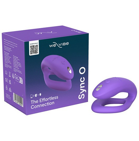 Вибромассажер для пар We-Vibe Sync O Light, фиолетовый
