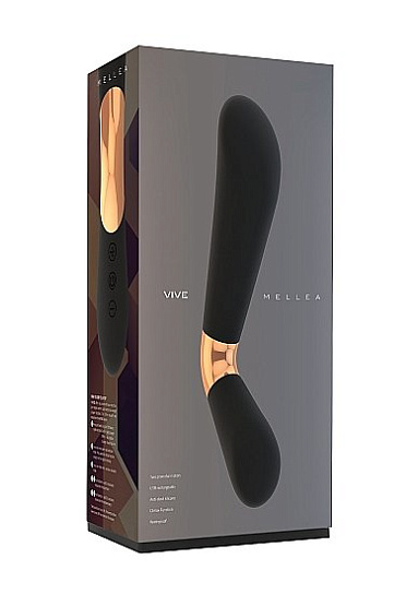 Женский премиум вибратор Vive Mellea черный