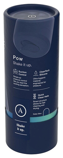 Мастурбатор с контролем давления ARCwave Pow, синий