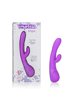 Оригинальный вибромассажер IMPRESS TONGUE, фиолетовый