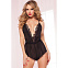 Легкий шифоновый ромпер для дома Seven Til Midnight черный, S