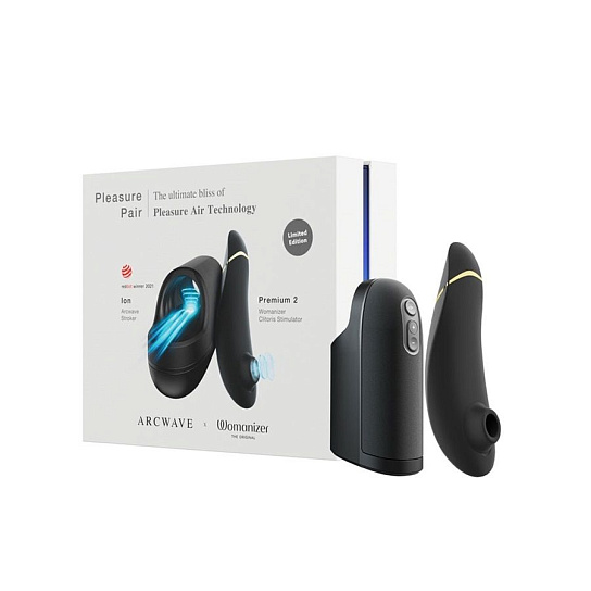 Подарочный набор для двоих Womanizer Premium 2 и ARCwave Ion
