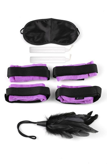 Комплект бондаж для новичков Beginner's Bondage Set, фиолетовый
