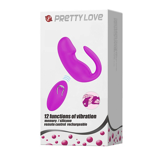 Виброяйцо Baile PrettyLove с хорошо обозначенной головкой