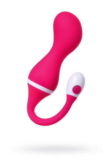 Виброшарики с подогревом JOS VIKI из силикона, розовые, 3,5 см