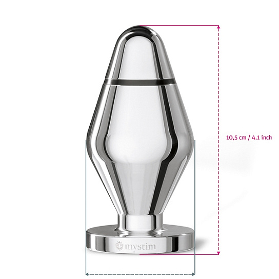 John butt plug анальная пробка-электростимулятор L