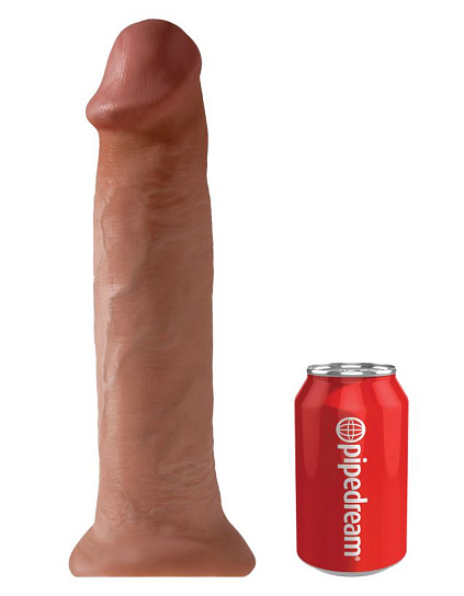 Гигант фаллоимитатор на присоске King Cock 14 Cock Flesh, 32 см, загорелый Гигант фаллоимитатор на присоске King Cock 14 Cock Flesh, 32 см, загорелый