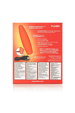 Мини-вибратор компактный RED HOT FLAME, 12 см