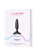 Анальная пробка Lovense Hush 2 (XS), черная, 12,1 см