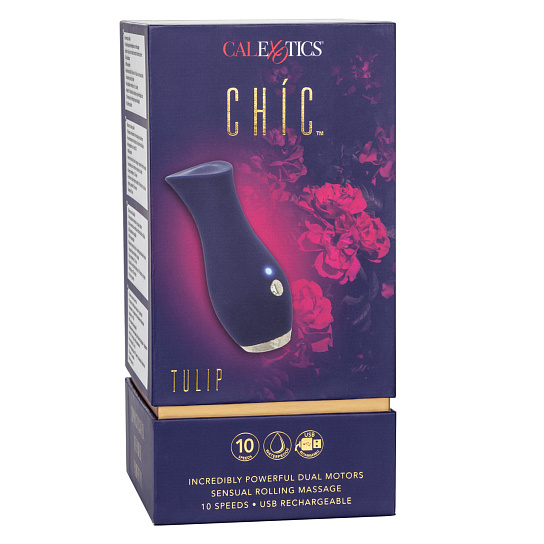Вибромассажер для клитора с имитацией оральных ласк CHIC TULIP