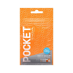 Карманный мастурбатор Tenga Pocket Hexa-Brick, рельеф соты