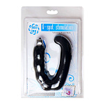 Вибромассажер для простаты и точки G Baile, черный