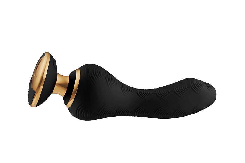 Вибратор с уникальным дизайном Shunga Sanya, черный