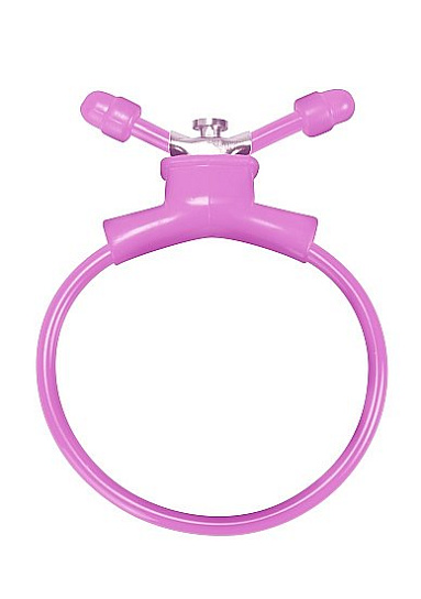 Утягивающее лассо ADJUSTABLE COCKRING, розовое