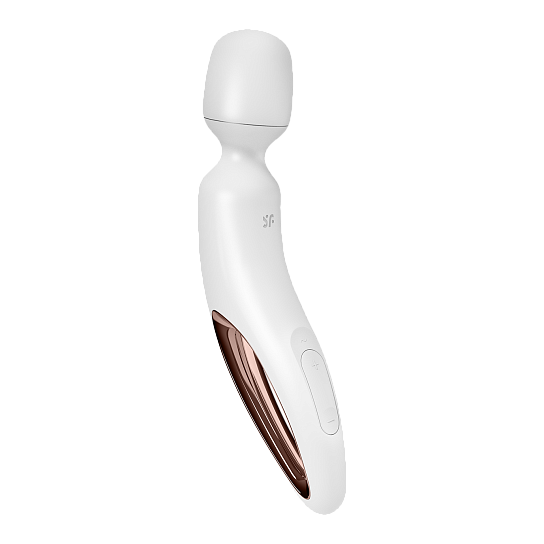 Массажер-вибратор Satisfyer Wand-erland — мощный, для всего тела, белый