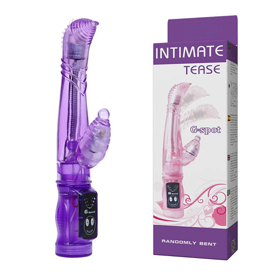 Intimate Teaser вибратор гнущийся со стимуляцией клитора и точки G