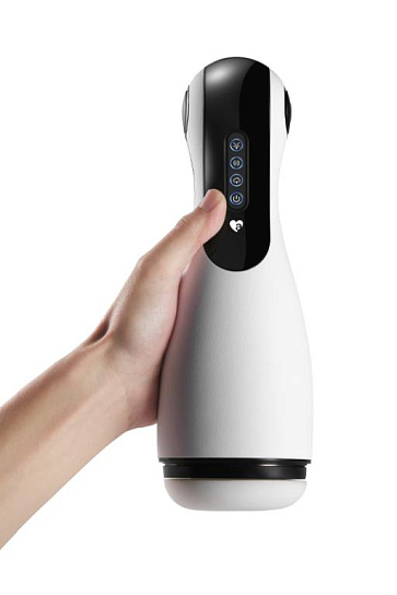 Мастурбатор Amovibe Good Night с всасыванием, белый