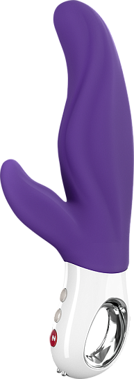 Элитный женский вибратор Lady BI, 22 см, фиолетовый