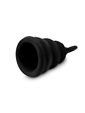 Менструальная чаша Gvibe Gcup с дополнительной защитой от протеканий, 20 мл, черная