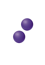 Вагинальные шарики Lexy без сцепки для укрепления мышц размер М, фиолетовые