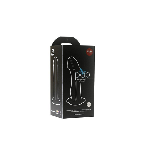 POP DILDO с распылительной функцией, 18 см, коричневый