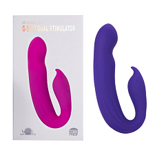 Вибратор для двойной стимуляции G-Spot Dual Stimulator, фиолетовый