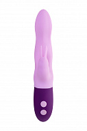 Вибратор-кролик Hello Rabbit с гибким телом, фиолетовый