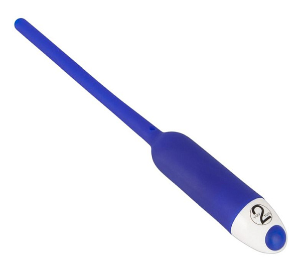 Уретральный вибростимулятор Dilator Vibrator, синий