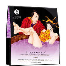Желе для любви в ванной Shunga чувственный лотос, 650 мл