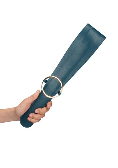 Паддл Shots Media Ouch Belt Flogger, зеленый