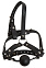 Кляп-намордник с фиксацией на голову Head Harness