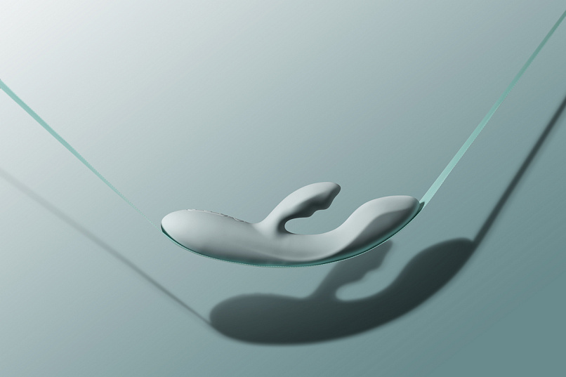 Вибростимулятор-кролик с функцией нагрева Svakom Chika 