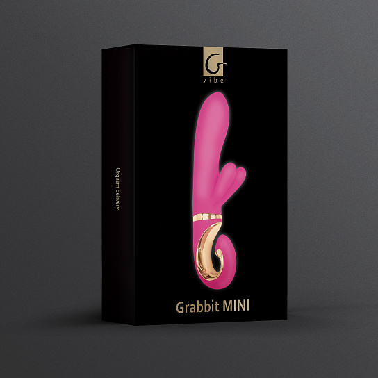 Уменьшенный вибратор-кролик Gvibe Grabbit Mini, 19 см