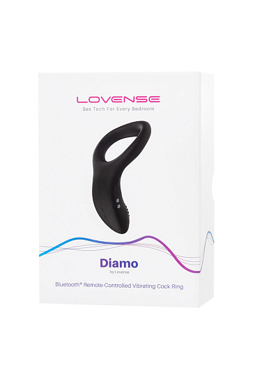 Эластичное кольцо с дистанционным управлением Lovense Diamo