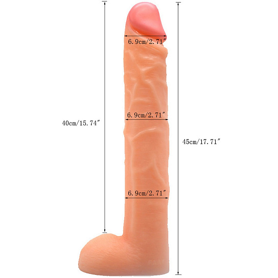 Фаллоимитатор-гигант X-Men, черный