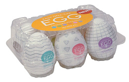 Набор яиц Tenga Egg с шестью инновационными текстурами